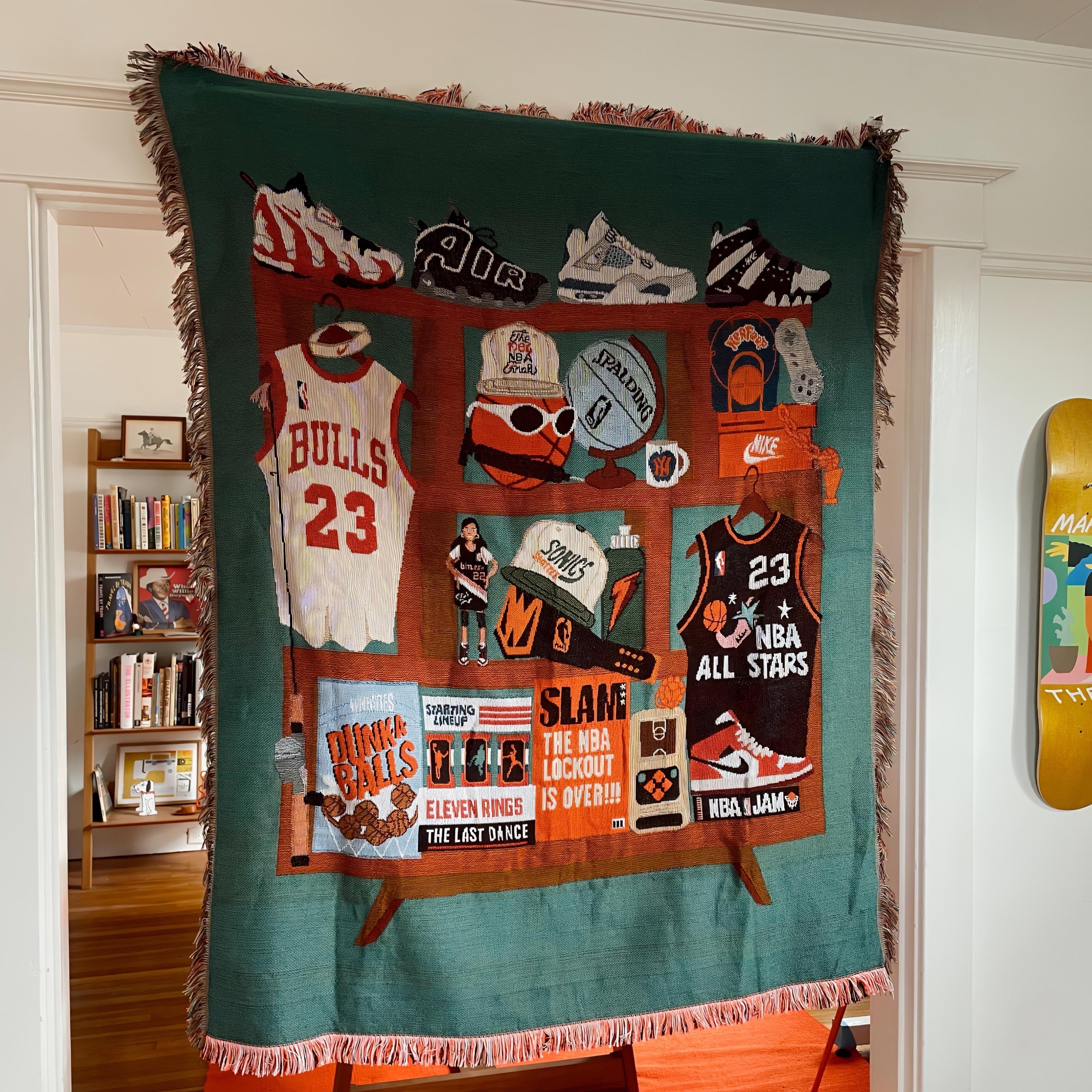 Retro Fever Throw Blanket